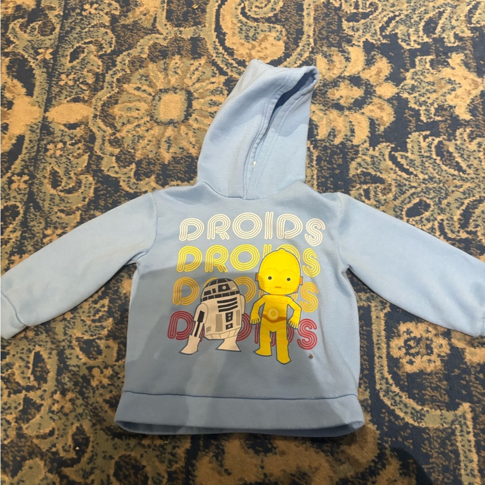 Droids sweatshirt 
Smokefree 
Size 5t